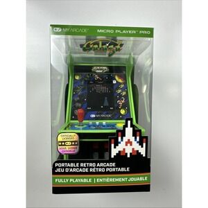 My Arcade Micro Player Mini Retro Arcade Machine Galaga Video Game